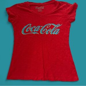 Coca Cola Women's Vibrant Red Tee